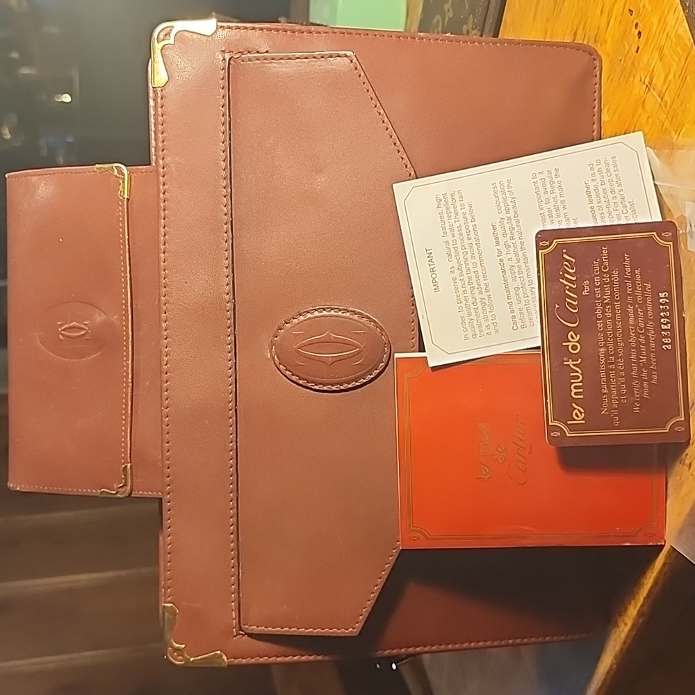 Cartier Wallet and Clutch